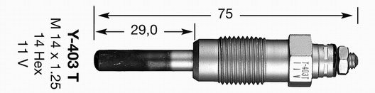 Bujie incandescenta NGK 6140